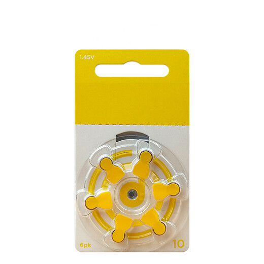 Philips hearing aid accessories battery prestige hearing aid battery 312a13 battery zinc air battery super long life a675*1 board (6 pieces)