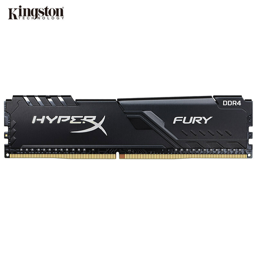 Kingston HyperX FURY Beast DDR4 PC4 UDIMM fourth generation desktop computer memory module upgrade DIY game e-sports dual channel DDR4 2400 desktop HyperX FURY Thunderbolt 16GB 2 modules (total capacity 32GB)