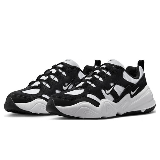 耐克NIKE休闲鞋女缓震透气TECH HERA运动鞋DR9761-101白黑35.5