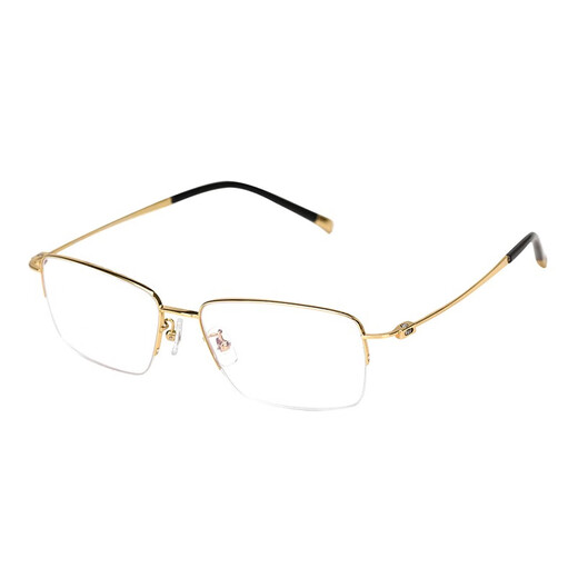 Jeep Jeep New Men's Business Business Myopia Glasses Rame Light Titanium Half рамка проста и соответствует нескольким T5012 T5012 S1 Gold Rame Single Rame