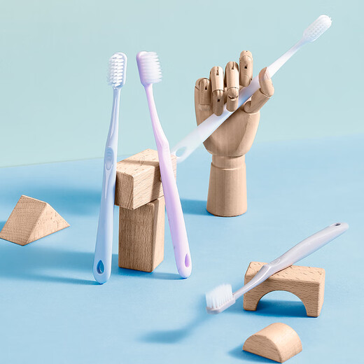 Diwang Dr.wlen soft-bristle toothbrush for adults, small head, ultra-fine, portable, small brush head, healthy teeth, protective gums, comfortable toothbrush, 4 pack