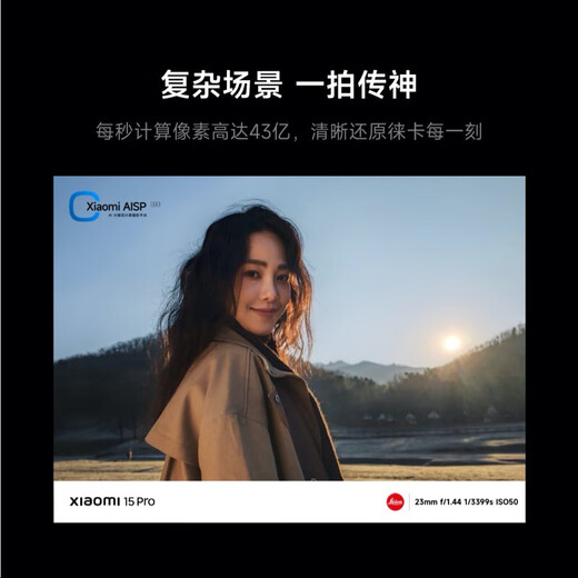 小米（MI）15Pro 16GB+512GB 岩石灰 徕卡光学Summilux高速镜头 骁龙8至尊版 徕卡潜望长焦【小时达】