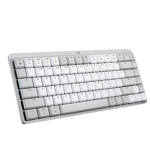 Logitech Logitech Master Series MX Mechanical/mini wireless Bluetooth mechanical keyboard notebook desktop computer office game mx mini MAC version - black single light blue axis