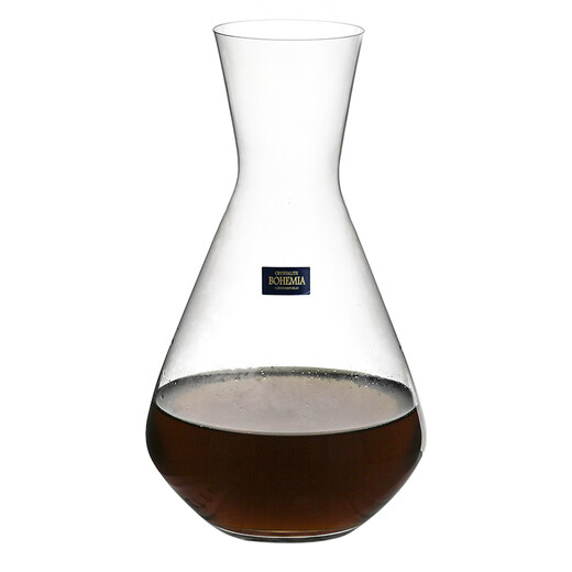 Gauss (Glass) decanter imported Czech crystal glass decanter hotel bar home European wine red wine dispenser 1400ml