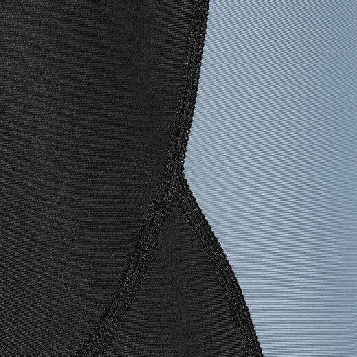 Li Ning (LI-NING) swimsuit men's one-piece full-body diving suit surfing quick-drying breathable long-sleeved trousers adult large size snorkeling suit LSSM703-1 black one-piece diving swimsuit 4XL/195