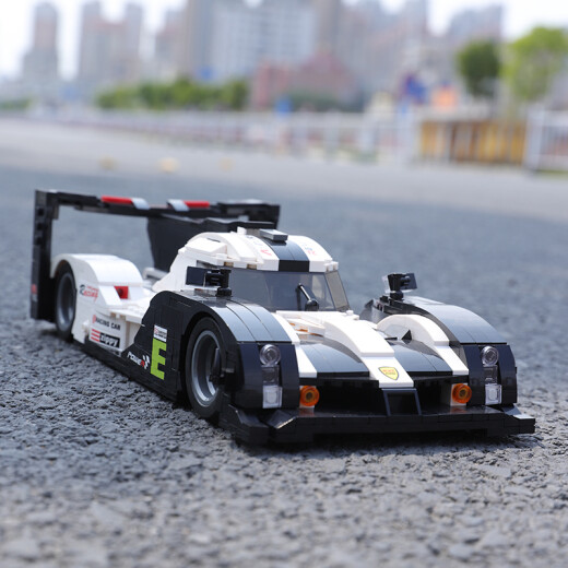 Modelo de Yuxing King Build Block Assembly compatible con tecnología LEGO Mecánica Grupo Mecánico CAR NIÑOS AH CAR BUYA CUMPLEAÑOS DE CUMPLEAÑOS 8 años + Fórmula 919 Racing [1049 partículas]