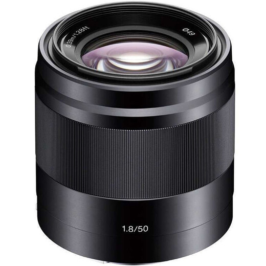 Sony (SONY) E 50mmF1.8 OSS Portrait Fixed Focus Lens SEL50F18 Suitable for A6000 A6400 E10 A6700 Sony 50mmF1.8 Lens Black