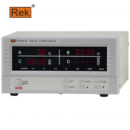 
Merik RK9901N Smart Power Measuring Instrument Benchtop Digital Power Meter Power Electrical Parameter Tester