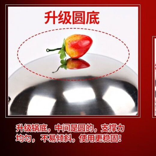 Shen Fu stainless steel hot pot household liquid solid alcohol stove dormitory portable small dry boiler pot lid iron stove set stainless steel hot pot copper color 24cm