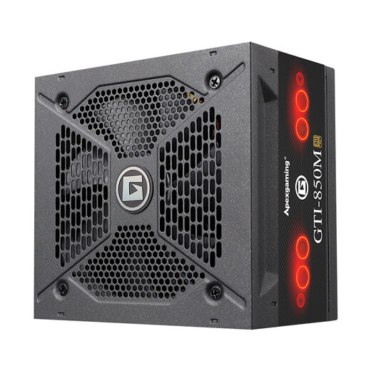 ApexgamingATX3.1/PCIE5.1 GTI-850M 额定850W 黑色 支援PCIE 12V-2*6