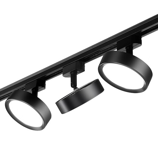 Xinxi-Schienenleuchte mit Astigmatismus, LED-Scheinwerfer, Geschäft, kommerziell, ultraheller Live-Übertragungsraum, nicht blendendes Internet-Promi-Downlight, hochauflösendes Fülllicht, 12 cm, weiße Schale, 18 Watt, warmes Licht