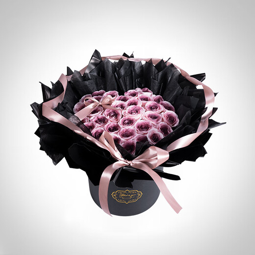 Roselita plum jam rose bouquet soap flower non-flowers Valentine's Day birthday gift wedding anniversary gift to girlfriend