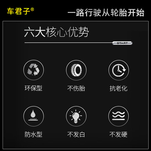 Chejunzi tire repair glue car side tire wall crack scratch repair tire repair glue strong tire repair glue 30ml