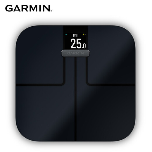 Garmin (GARMIN) Garmin GARMIN body fat scale IndexS2 electronic scale weight body scale home fat scale black