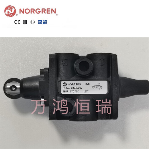 NORGREN manual valve/mechanical control valve 030 series IMI Norgren 03040202 roller/spring G1/8