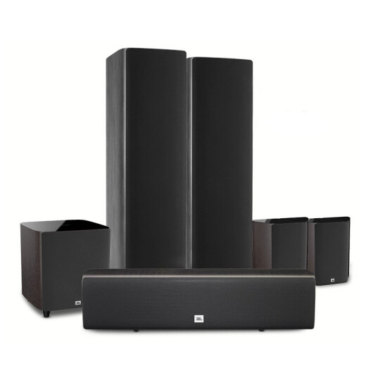
JBL STUDIO 698 Home Theater Audio Set Home Speaker Wooden HIFI Floor-standing Dual 8-inch Bass Unit Living Room Professional Cinema 698 Dark Wood + 4800 Power Amplifier