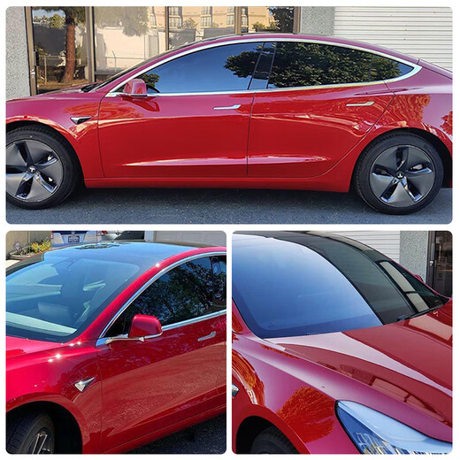 Ruidun (RUIDUN) car film, car film, car film, heat insulation, explosion-proof, sun protection, sun film, front windshield film, black privacy film, RD90 high-definition front + RD90 mid-black side rear, all car films are available