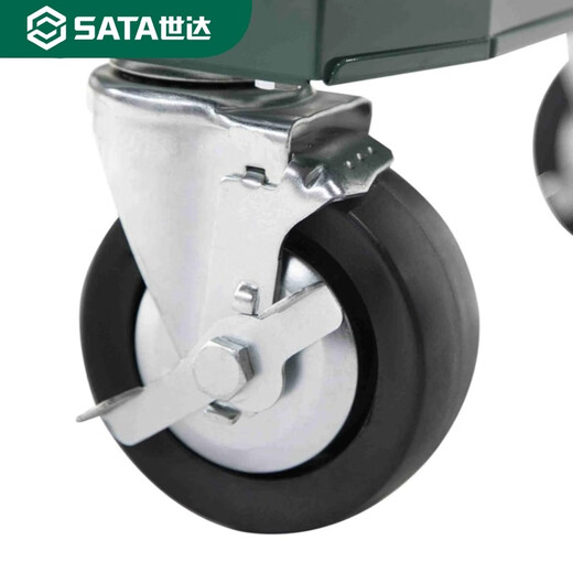 SATA Auto Repair Tool Trolley Car Maintenance and Repair Tool Trolley Set Multi-Specifications Auto Repair Five Drawer Tool Trolley 95121