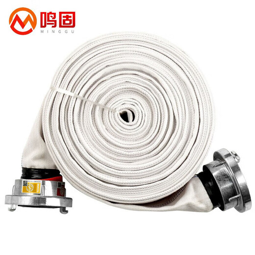 Minggu fire hose fire equipment 10-65-25 fire certification anti-high pressure wear-resistant agricultural irrigation watering pipe 25m water hose + buckle