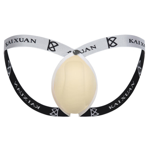 ROSELEX confidential delivery sexy men's thong buttocks three-dimensional U convex cup makes the double thong same as orange S