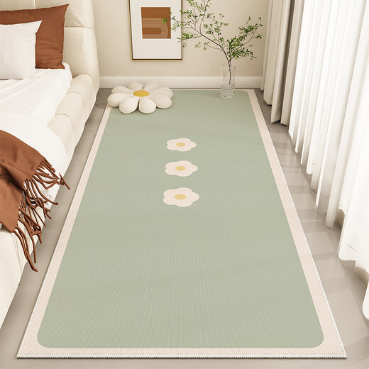 Gu Die ins style bedroom carpet bedside blanket non-slip soundproof living room balcony can sit and sleep mat room bed end warm-4M 200 300cm
