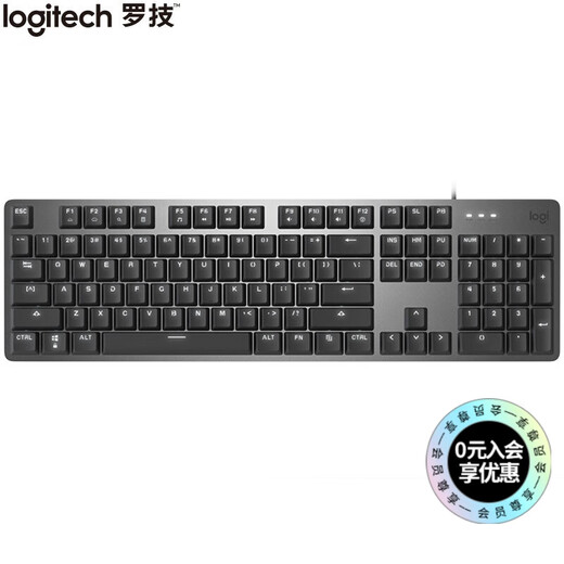 罗技（Logitech） K845 机械键盘有线游戏电竞电脑办公全尺寸发光 104键 吃鸡 英雄联盟键盘鼠标键盘套装 K845（红轴）+GPW四代朱雀