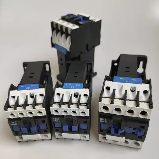 悦常盛CJX2-25004两常开两常闭25004 12004 12004 95004直流接触器DC24V CJX2-95常开 DC24V
