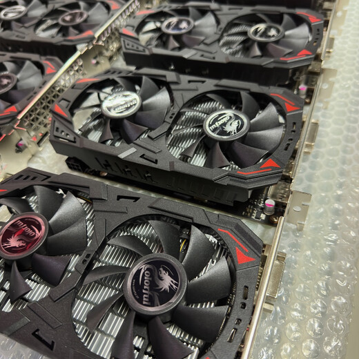 Yingchi GTX750TI 1050 1060 1660 99 Neuer zweijähriger Versicherungsschwarz Mythos Wukong 3A 3D Gaming Graphics Card Bunt 1050 2G Smart Shark