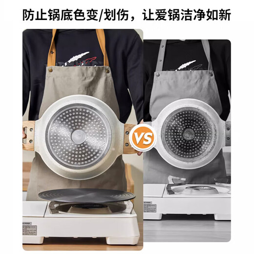 Zhenchu energy-saving heat conduction plate thawing plate gas stove heat insulation plate anti-burn black multi-functional kitchen heat conduction sheet universal artifact heat conduction plate thickened 4mm