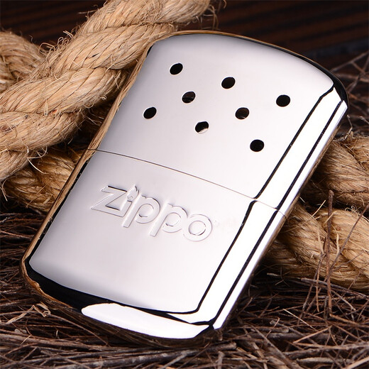 ZIPPOzippo American version original hand warmer hand warmer platinum catalyst hand warmer stove burner oil delivery American version silver