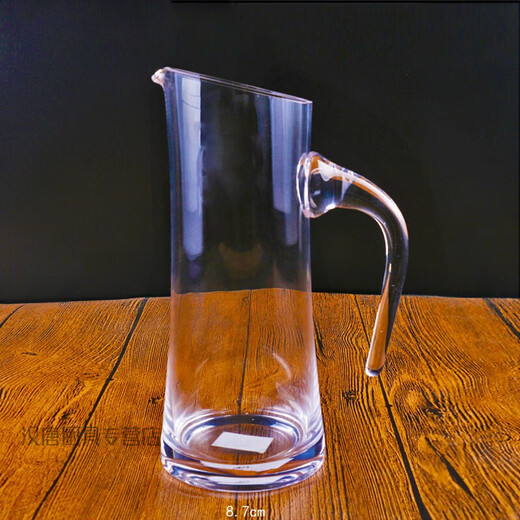 Crystal white wine dispenser with scale, red wine dispenser, decanter, wineware and flask, 750ml without scale