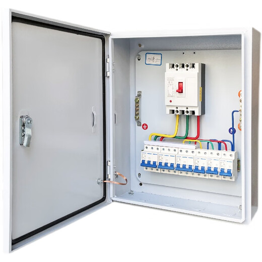 Finished electrical box 380v complete set of distribution box three-phase four-wire lighting control box electrical control box distribution cabinet People's Configuration Three