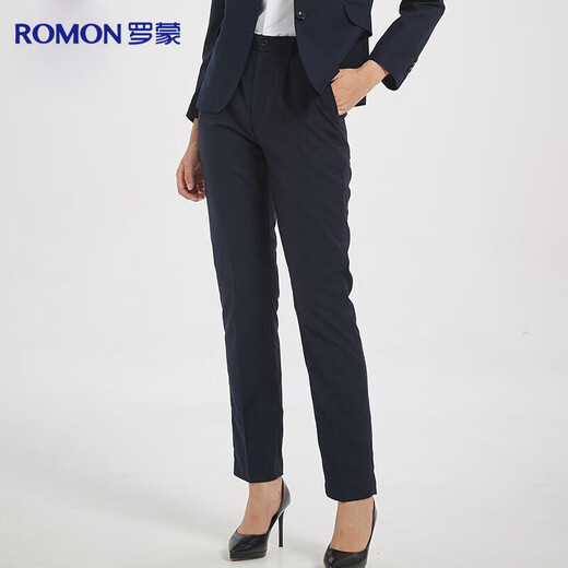 Lomon trousers women's four-season business casual high-waist stretch suit long trousers straight formal wear professional overalls for women