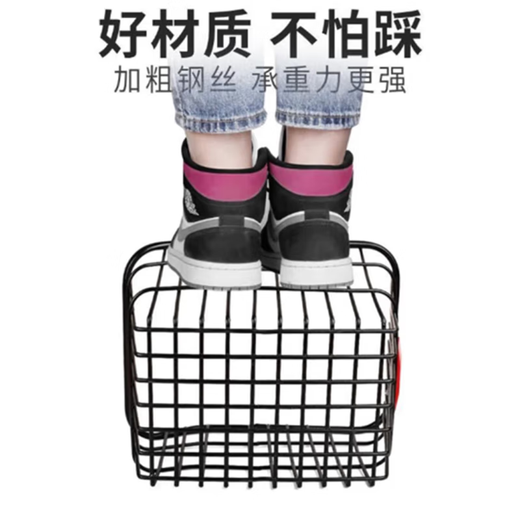 BaseCamp山地自行车快拆货架碟刹后座铝合金后货架尾架后车架单车配件装备 671货架+车筐+反光板