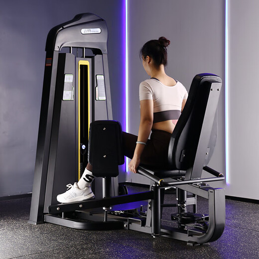 TEZEWA leg flexion and extension trainer, inner and outer thigh dual-in-one sitting leg curler, thigh adduction and abduction fitness all-in-one machine