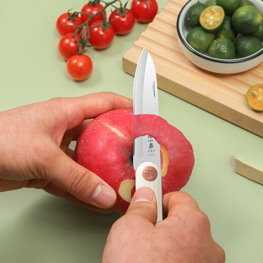 Zhang Xiaoquan Kitchen Stainless Steel Portable Fruit Knife Household Peeling Knife Melon and Fruit Knife Knife with Knife Cover Foldable