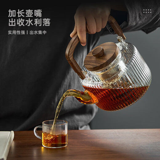 Yipot tea electric ceramic stove tea brewing glass pot kettle tea set white tea household jar tea stove brewing tea stove