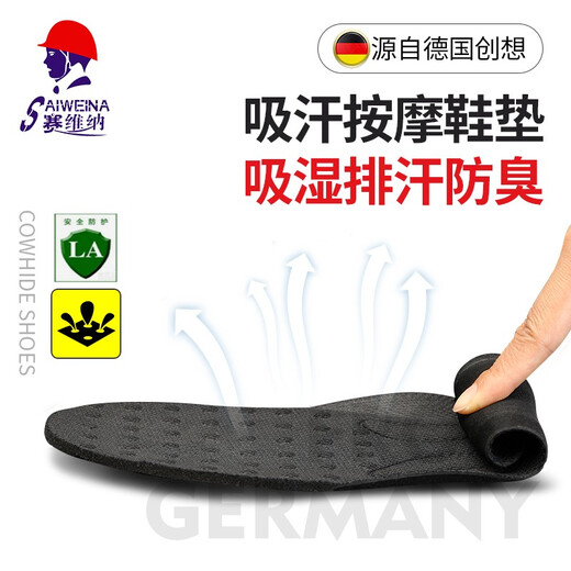 Savena Labour Protection Sandals Men de l'ordinateur portable Anti-Smash Anti-Puncture Summer Souffable Kitchen Safety Chaussures Chef Chaussures 016 Anti-Slip Work Shoes Taille 42