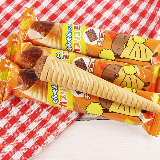 Japan imported Glico cup-shaped biscuits 87g ice cream snow cone cone children's Internet celebrity snack Glico ice cream cone 87g