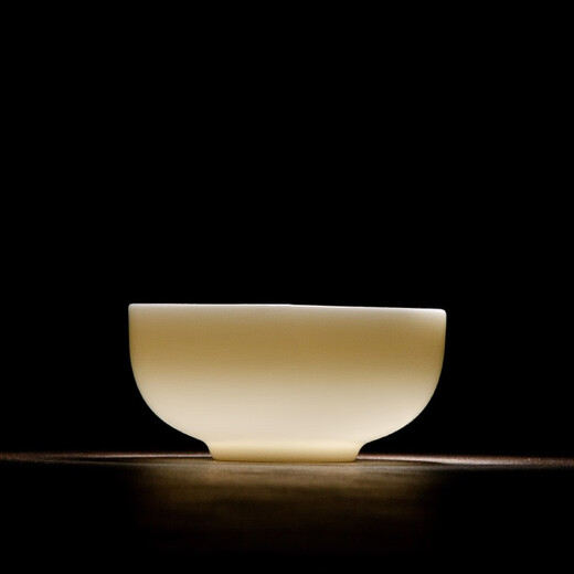 Gold inlaid jade Kung Fu tea set, mutton fat jade porcelain teapot, white porcelain ceramic tea cup, tea making set, gift box, Hibiscus Xishi tea set