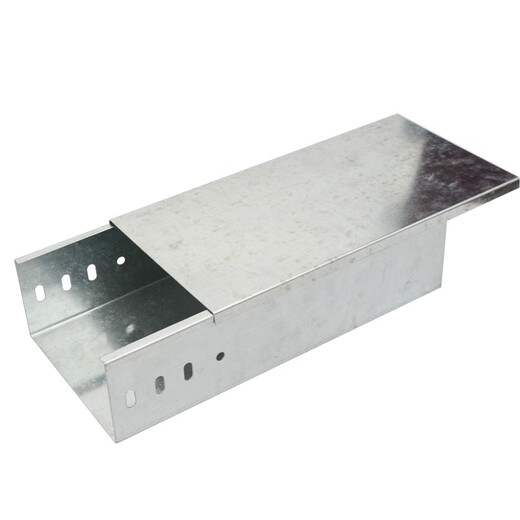 HKNA customized galvanized cable tray fireproof metal trunking stainless steel 200 slot box trough ladder type spray-coated galvanized 200*100*0.8
