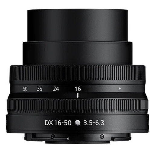 Nikon Nikkor Z mount DX half-frame Z series mirrorless camera lens suitable for Z50/ZFC/Z30 mirrorless black Z16-50 f3.5-6.3VR detachable head with high-definition UV filter