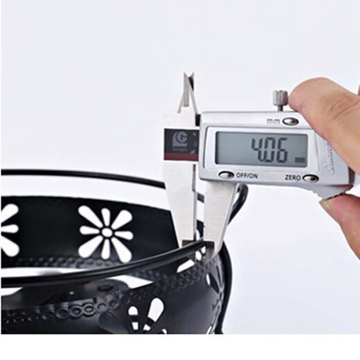 Shen Fu stainless steel hot pot household liquid solid alcohol stove dormitory portable small dry boiler pot lid iron stove set stainless steel hot pot copper color 24cm