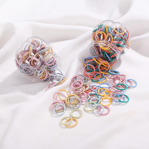 Chimera (CHIMERA) 2 cans of Morandi color children's rubber bands that do not hurt hair ropes and hair accessories, small fresh and cute hair ropes and hair ties