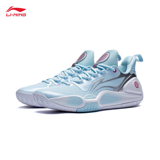 Li Ning Blitz 9 Basketball Shoes Men's Lightweight Rebound Wear-Resistant Breathable Professional Sports Shoes ABPT001
