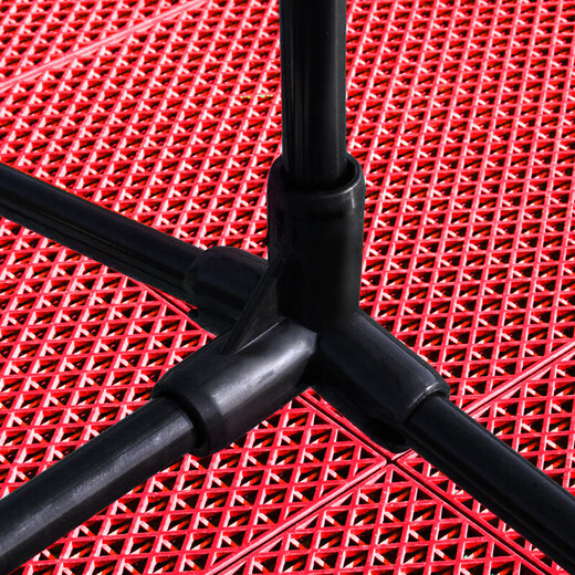 阿姆斯羽毛球网架 便携式移动羽毛球架/网柱 6.1米标准双打 含球网 6.1m 标准双打型