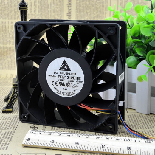 Fan 3A violent fan 12cm fan FFB1212EHE 12V PWM fan 3.0A 3.0A