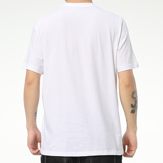 
Adidas short-sleeved T-shirt men's summer new sportswear classic LOGO letter round neck top GP4885 GP4885/white NEO M