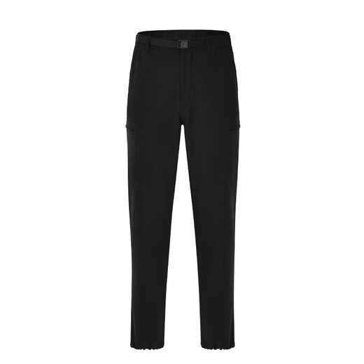 Made in Tokyo, velvet assault overalls men's winter casual pants outdoor windproof pants men's pants black L