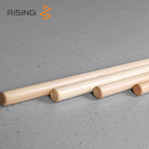RISING Posture Assessment Stick, Personal Training Posture Correction Wooden Stick, Yoga Stick, Pilates Stretching Round Stick, Professional Edition (140cm)
